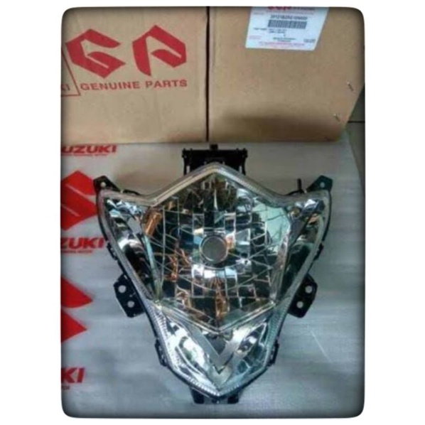 PRODUK BARU REFLEKTOR HEAD LAMP LAMPU DEPAN SATRIA FU FACELITE 2013-2015 ORI SGP