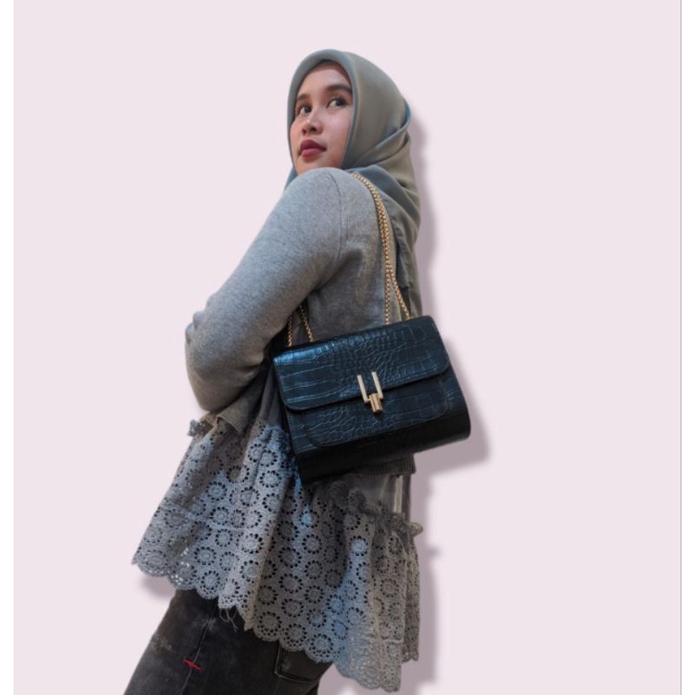 (COD) YF RENATA - TAS SELEMPANG WANITA / TAS BAHU /SLING BAG/ SHOULDER BAG