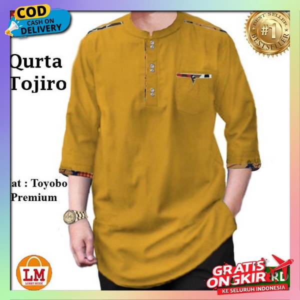 Atasn Buju Muslimin Kokoj Kemej Pakaian Cwok Keren Baj Hem Koko Hari Raya Kokoh Kasual Kko Cwo Terba