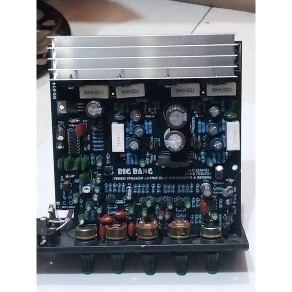 KIT SPEAKER AKTIF SUBWOOFER + ECHO