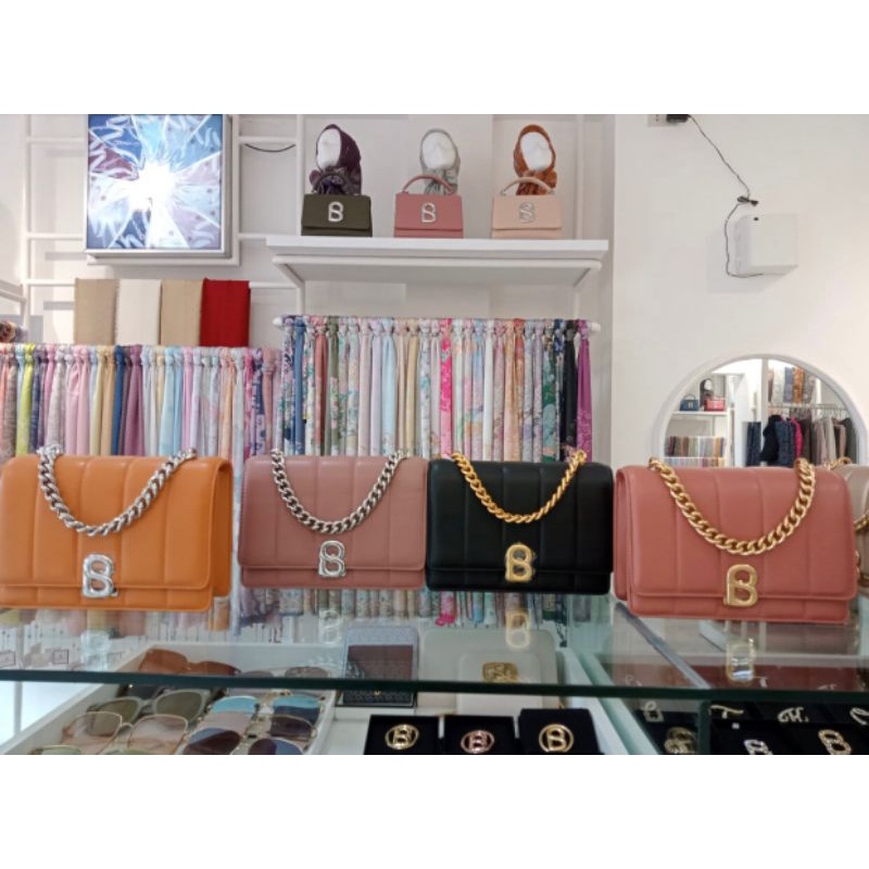 NORA BAG buttonscarves