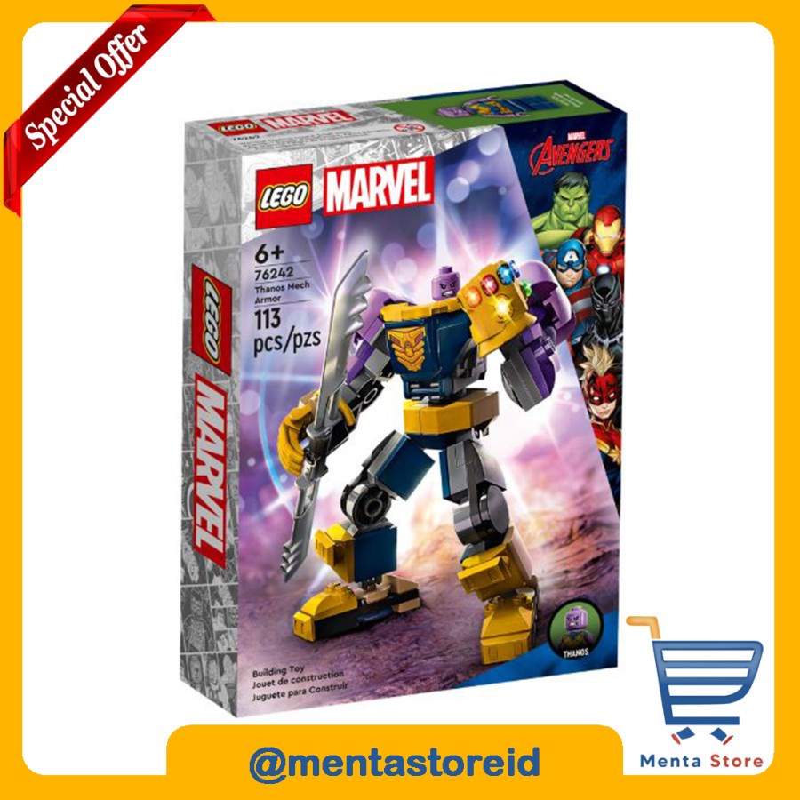 LEGO Marvel 76242 Thanos Mech Armor