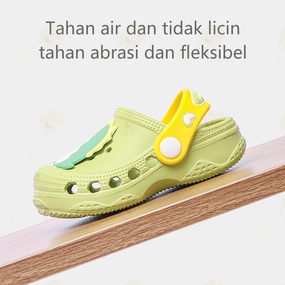 Lacoo Sendal anak perempuan laki laki kartun Sandal baim anak bahan eva lembut