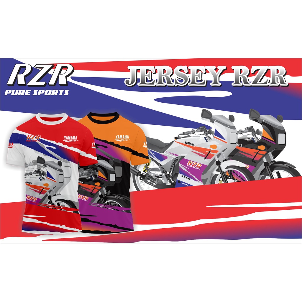 JERSEY FULLPRINT CUSTOM YAMAHA RZR 135 TAHUN 1997