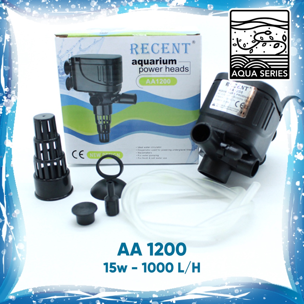 POMPA AQUARIUM POMPA FILTER AQUARIUM WATER PUMP 1200 15 Watt