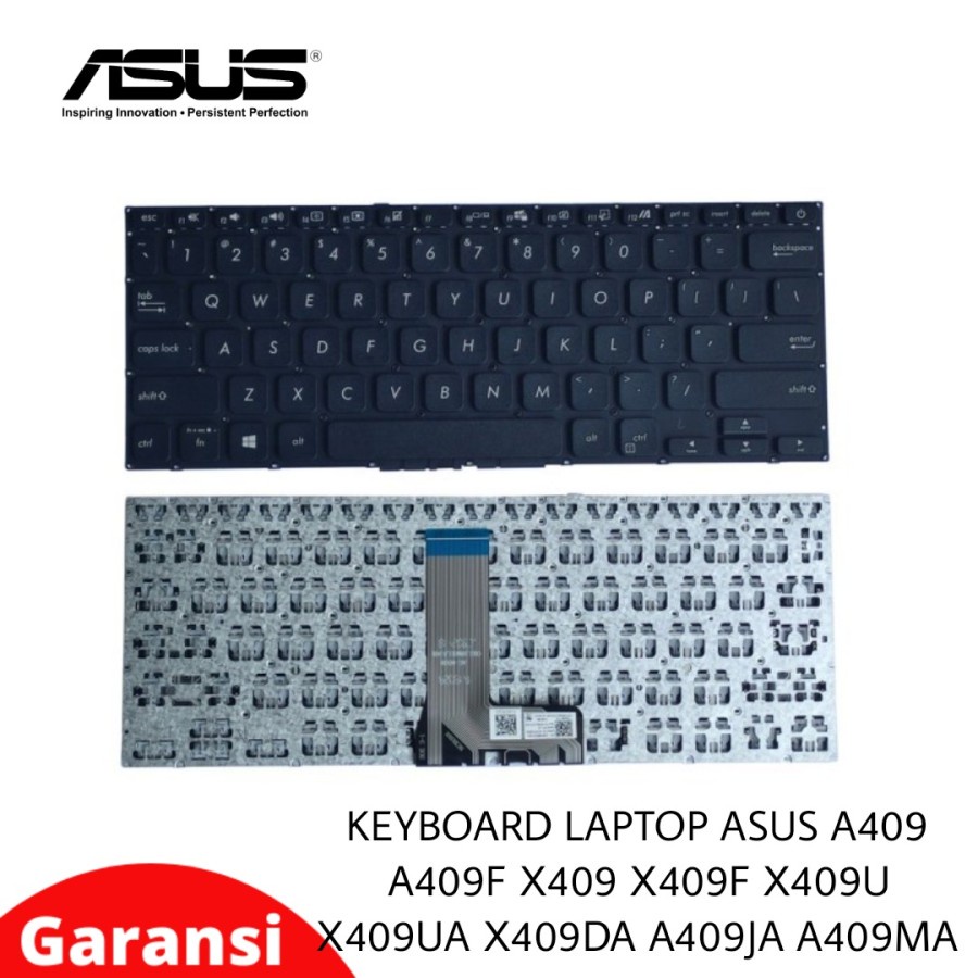 Keyboard Asus Vivobook 14 A409 A409f A409j A409m A409ma A409u A409ua