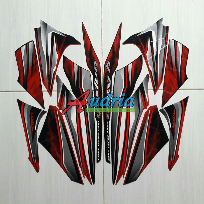 

TERLARIS | Striping Stiker Motor Yamaha Vixion 2012 Merah