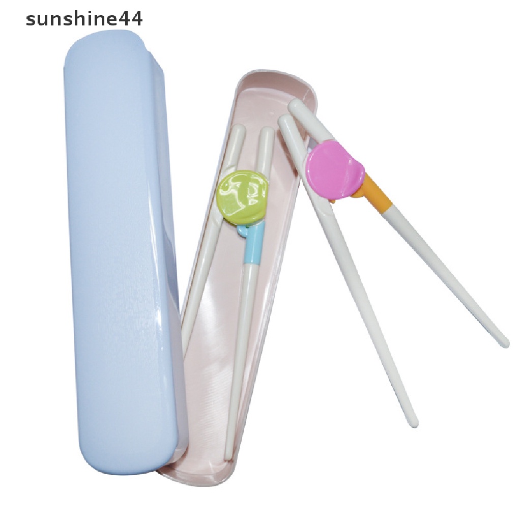 Sunshine 1pasang Sumpit Latihan Belajar Anak Bayi Sumpit Latihan Belajar Untuk Anak Chinese Chop Learninger Gift.