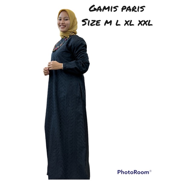 GAMIS HITAM PARIS