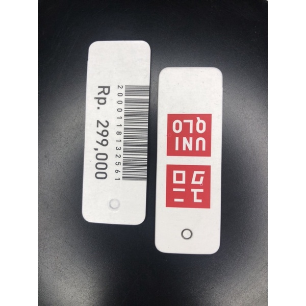 Hangtag label uniqlo kecil label tag uniqlo kecil name tag uniqlo kecil price tag uniqlo kecil  - 10