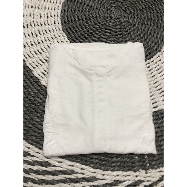 Gamis Polo Linen Renda