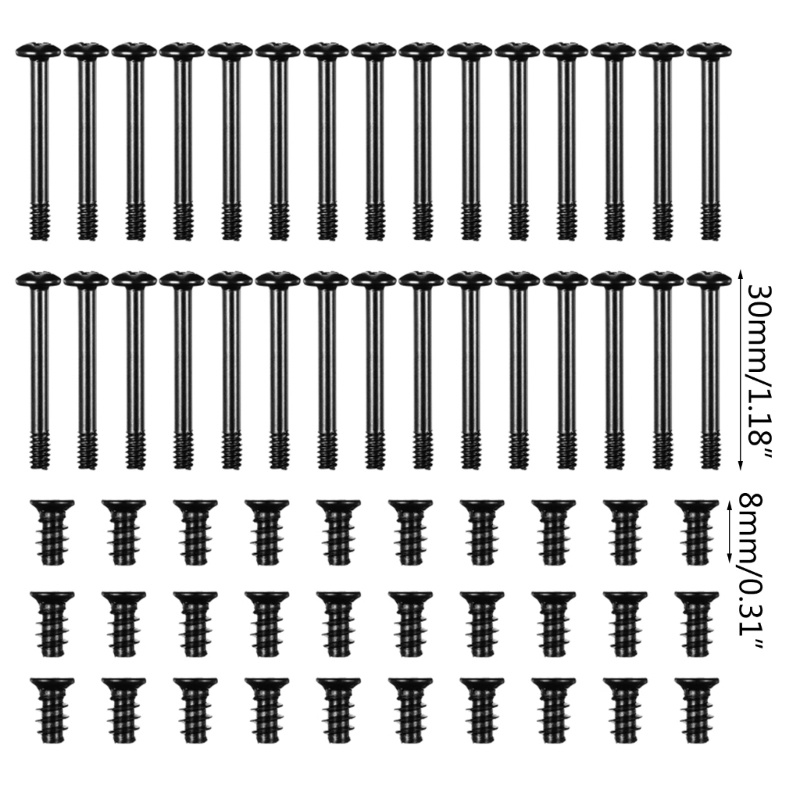 Bt PC Case Fan Screw- Screw Case Fan Termasuk 30skrup Panjang 30skrup Pendek Set