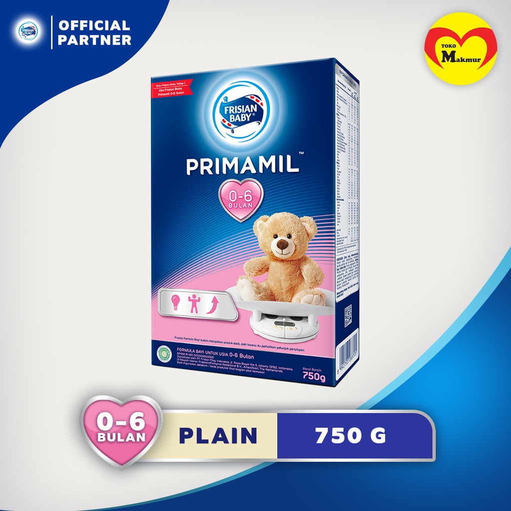 Frisian Flag Primamil 0-6 Bulan 750g