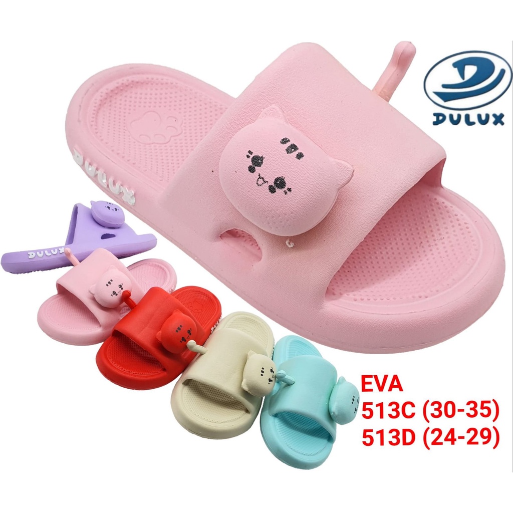 Sandal Selop Anak Model Kucing DULUX 513 D