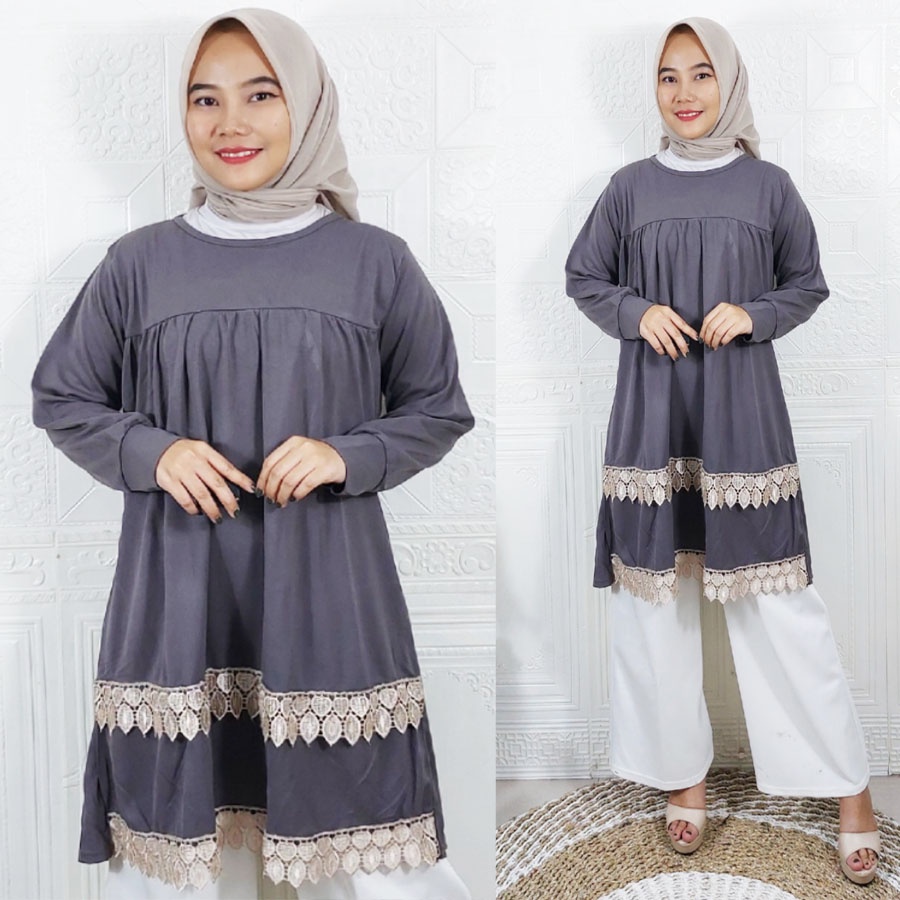 CORLA TERESA RENDA WANITA TUNIK 7199 CARLINA FASHION