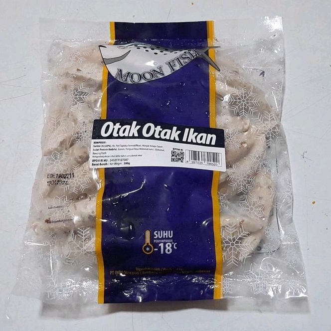 

Raja Frozen ] Moon Fish Otak Otak Ikan 500gr