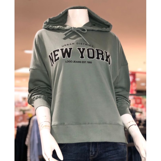 Hoodie wanita logo jeans original new arrival