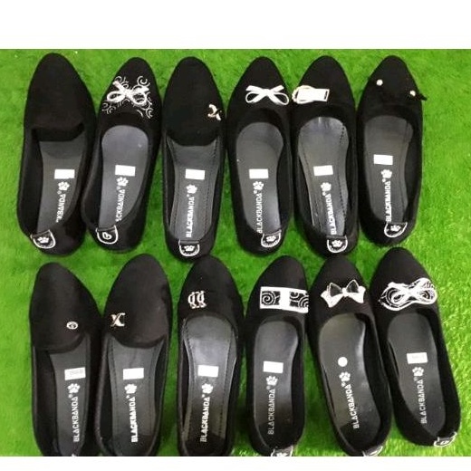 sepatu balet telapak karet