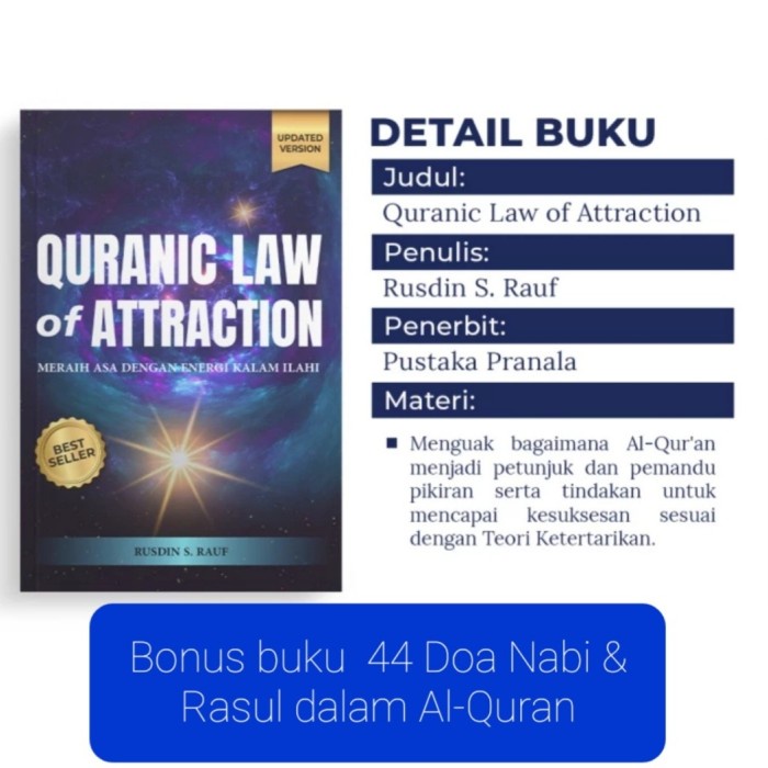 

quranic law of attraction buku