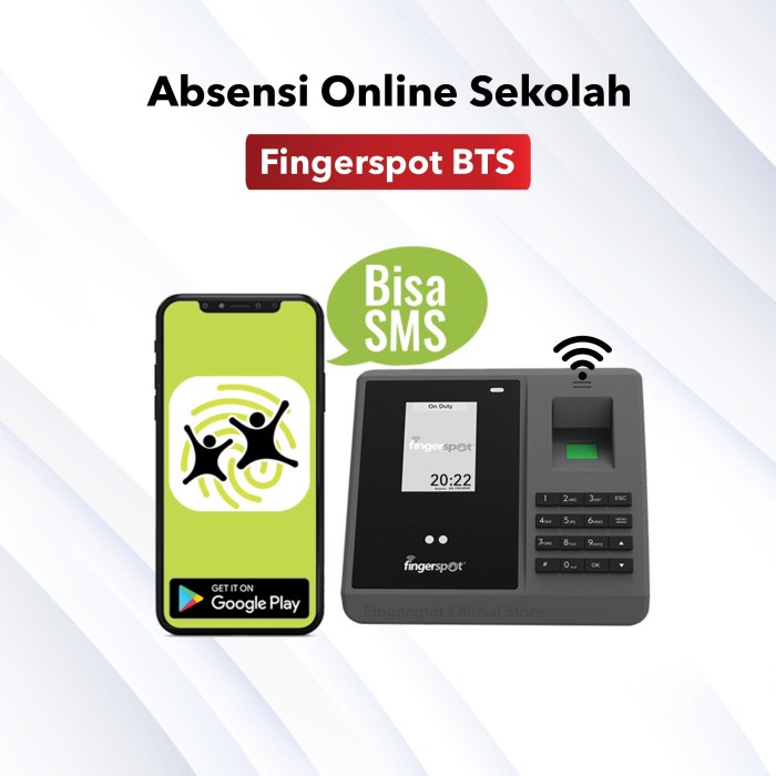 Absensi Aplikasi Absensi Sekolah Fingerspot Back To School Bts - Pantau Via Hp