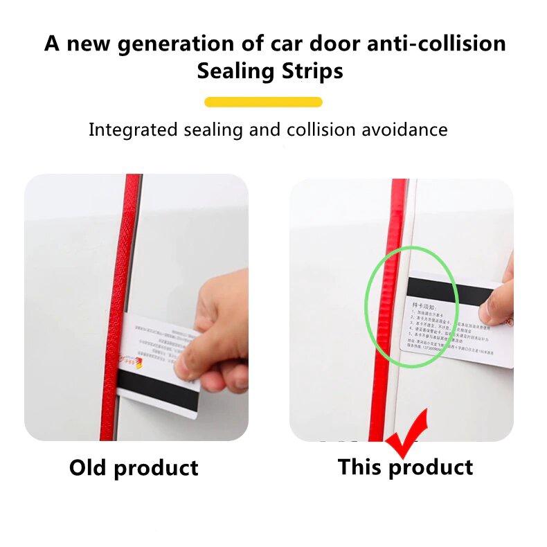 Peredam Pelindung Pintu Mobil Besi Jepit Car Door Guard Lis Karet Seal List Anti Angin Kedap