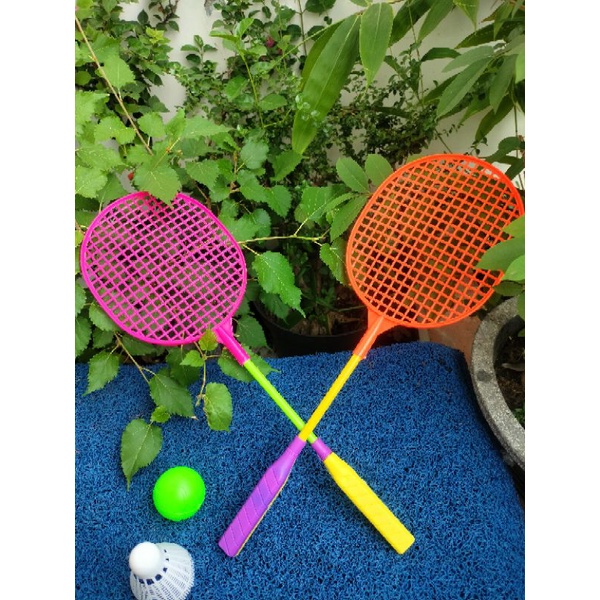 mainan raket anak plastik. mainan raket badminton