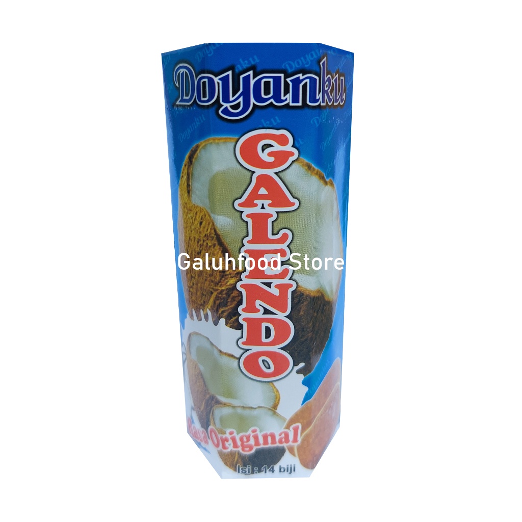 

Galendo Ciamis Blondo Kelapa Original Padat Bulat Doyanku Isi 14pcs