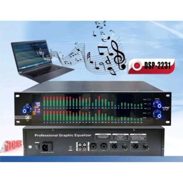Equaliser Digital vpk dsp 1131 | 2231 Original Equalizer - 1131