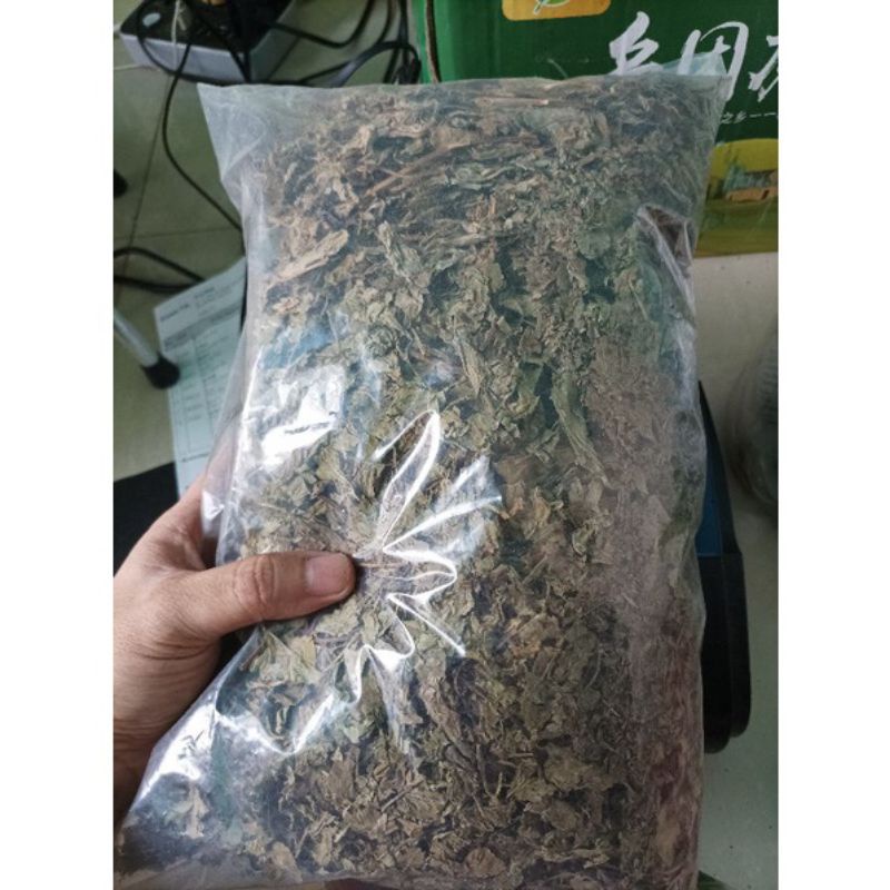 

600 G GR GRAM BO HE YE TEH DAUN MINT GRADE B MENTHOL KERING 薄荷叶