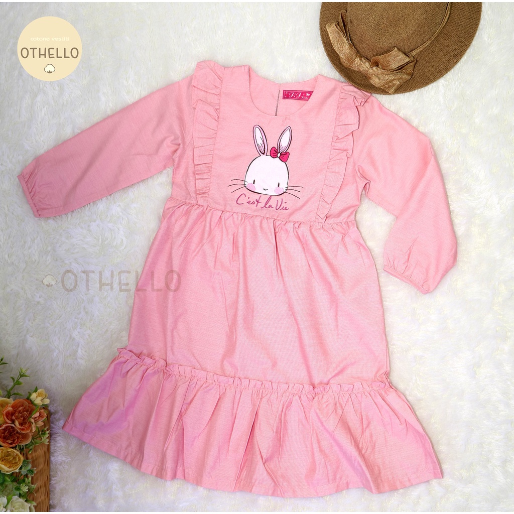 OTHELLO Tunik SD-424/Dress /Tunik Anak/4-6-8 Tahun