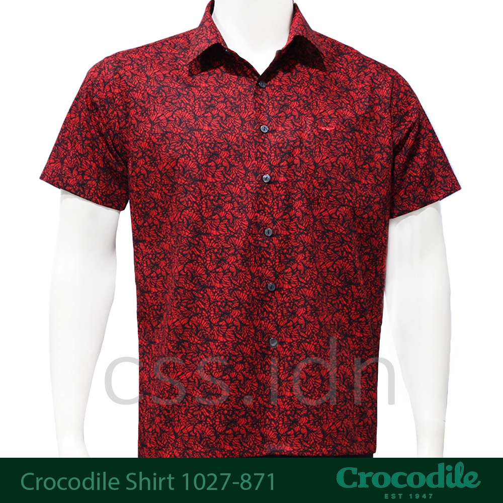 Kemeja Pria Lengan Pendek Crocodile 1027-871