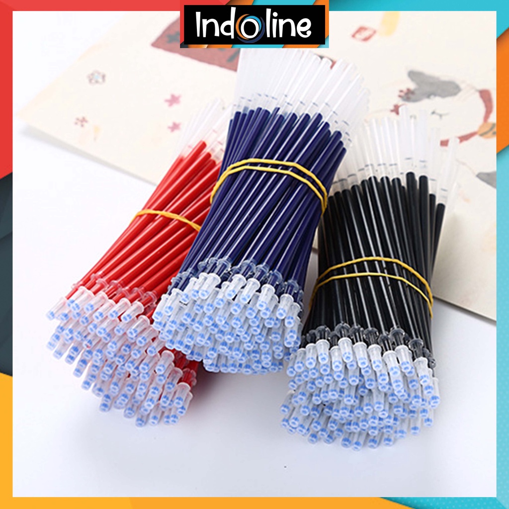 

✔️ Isi Ulang Tinta Pulpen Gel Peluru Jarum Refill Tinta Pena Cair Import COD