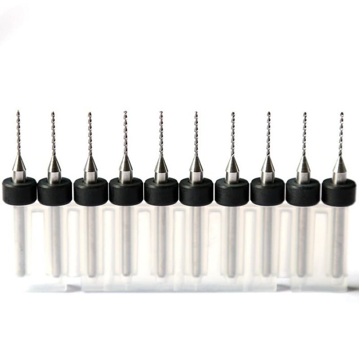 Drill bit 0.8mm 10pcs PCB mini drill tungsten Mata Bor for PCB CNC