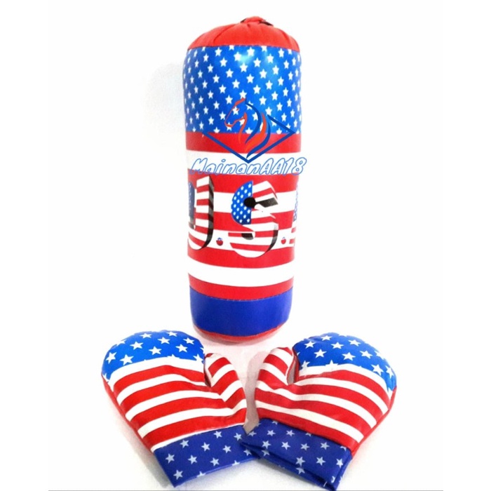 Sam Mainan Anak Samsak Tinju Boxing / Mainan Tinju Tinjuan