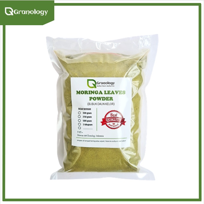 Daun Kelor Bubuk / Moringa Leaves Powder (500 gram) by Granology