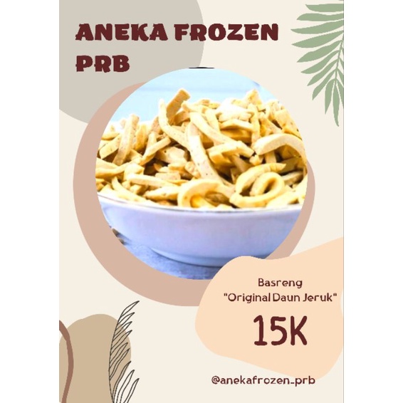 

Basreng Lava (200Gr) ORIGINAL DAUN JERUK