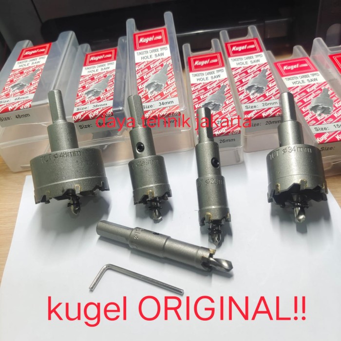 kugel hole Saw tct 65mm - mata bor stainless original - KUGEL TCT - djm