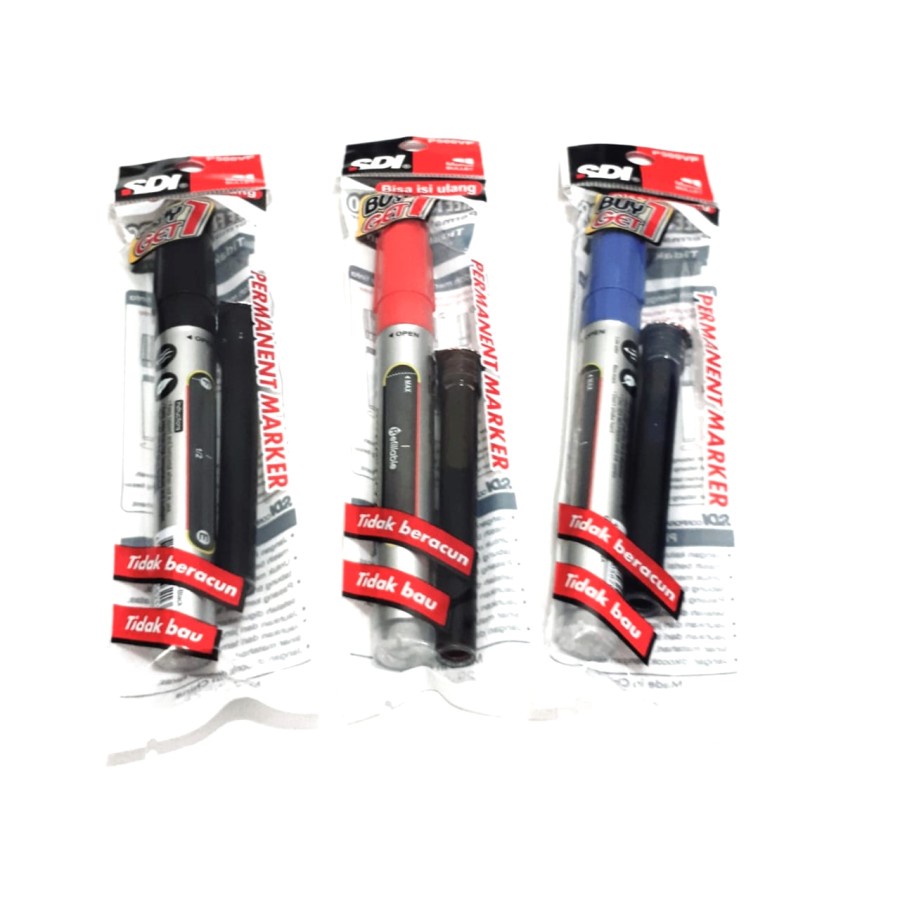 

SDI Spidol Permanent P-500VP (1 Spidol + 1 Refill)