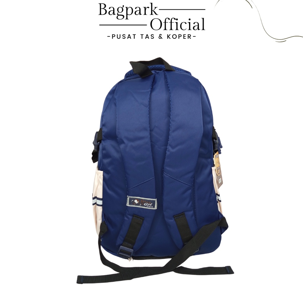 Tas Ransel Anak Perempuan Alto Silver girl Tas Remaja Perempuan Alto Tas sekolah Anak Perempuan Alto Import Free Rain Cover