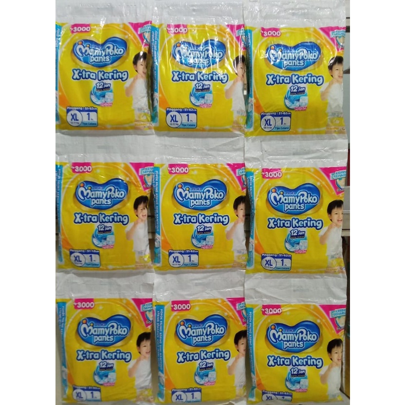 Mamypoko Pants Popok Celana Renceng Xtra Kering S/M/L/XL/XXL