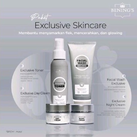 exclusive skincare bening’s