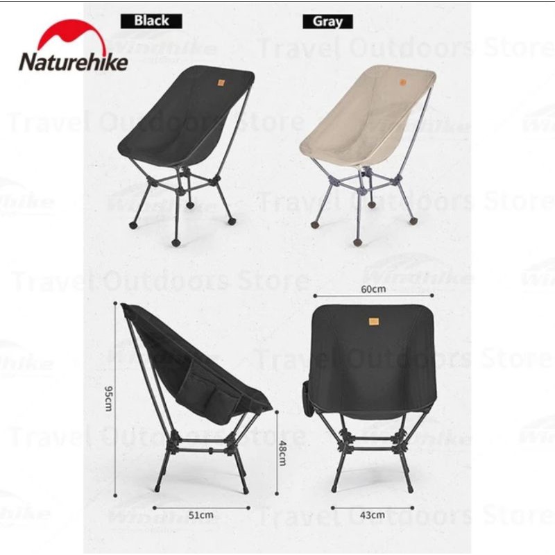 KURSI LIPAT NATUREHIKE CNH22JU034 (TIPE 42)