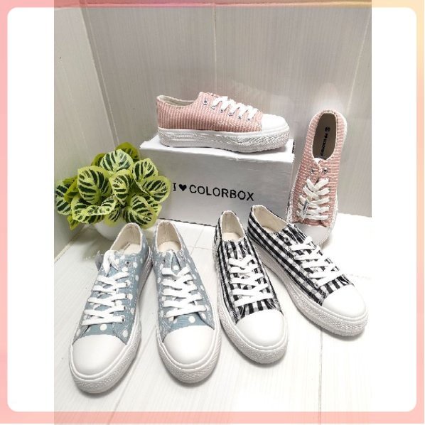 SEPATU COLORBOX  MOTIF BARU