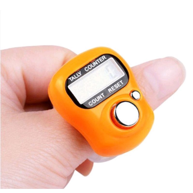 TASBIH DIGITAL MINI Alat Hitung Elektronik Finger Tally Counter Mini Jari Penghitung