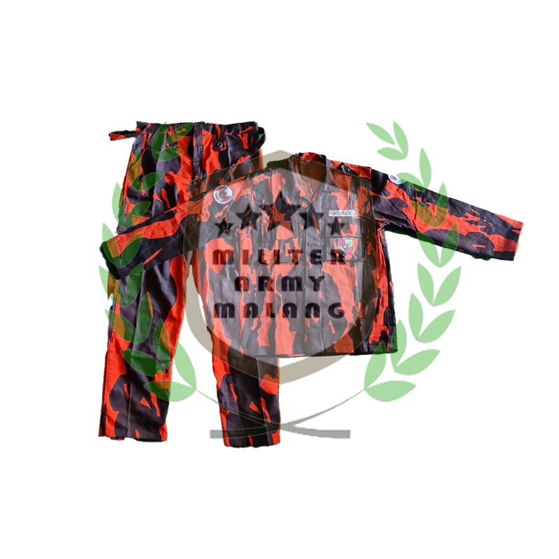 Setelan PEMUDA PANCASILA / setelan seragam baju pemuda pancasila PDL lapangan