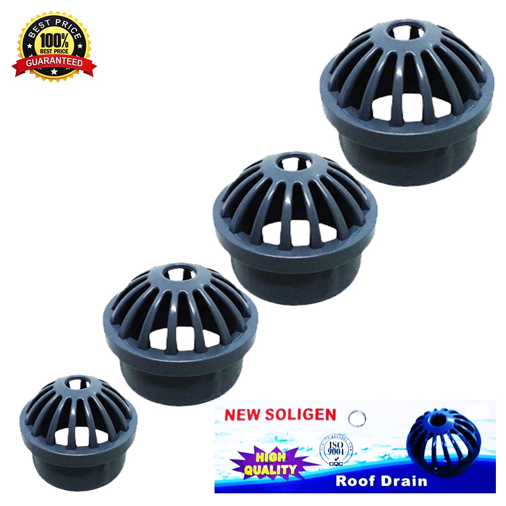 ROOF DRAIN SOLIGEN PVC, SARINGAN TALANG
