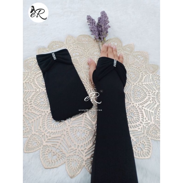 HANDSOCK SPARKLING BOW / MANSET JEMPOL PITA BLINK