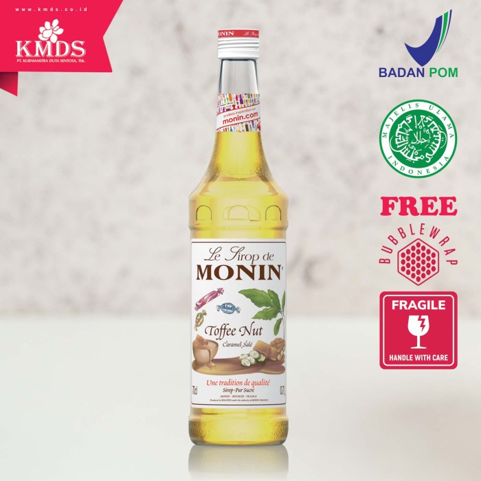 

MONIN TOFFEE NUT SYRUP 70CL 700ML