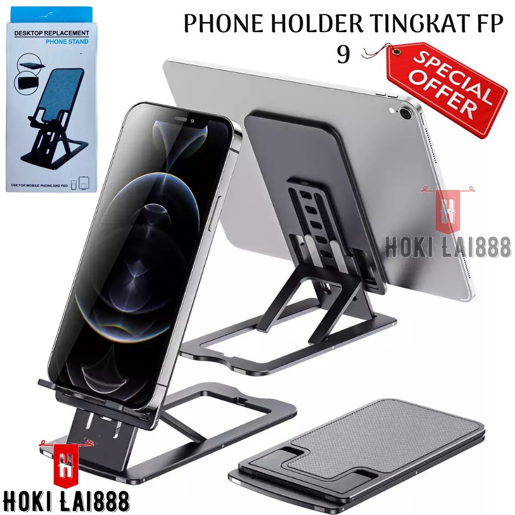 [HKL] Holder HP Tingkat FP 9 / Stand Phone Holder FP 9 / Dudukan Hp Universal / Holder phone Stand