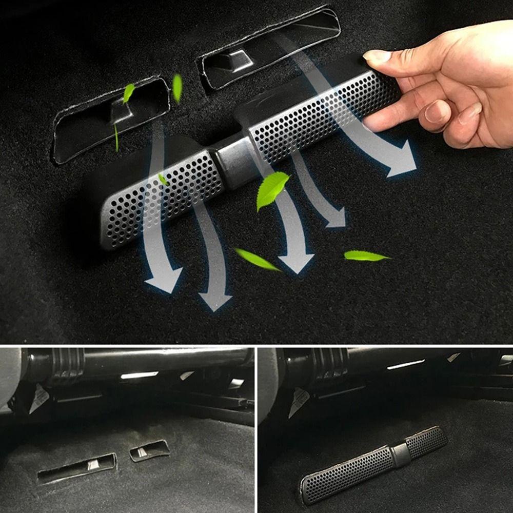 Populer 2Pcs Penutup Ventilasi Ac Mobil Bergaya Untuk Volkswagen Tiguan 2017penutup Pelindung Ac Mobil